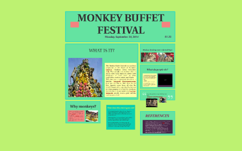 MONKEY BUFFET FESTIVAL by