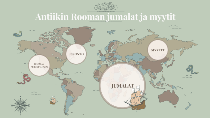 Antiikin Rooman Jumalat Ja Myytit By Sevetti Jarvi