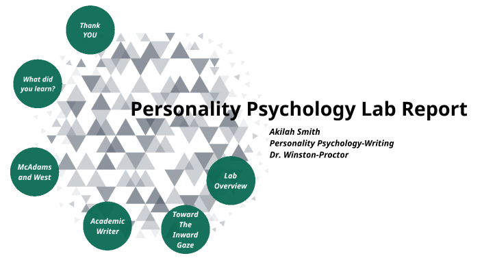 personality-psychology-lab-report-by-akilah-smith