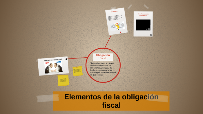 Cuales Son Los Elementos De La Obligacion Fiscal prezi.com