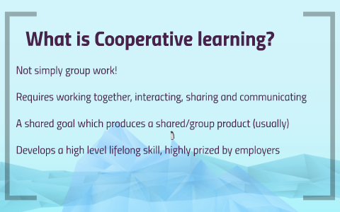 Cooperative Learning by Louisa Hohnen on Prezi