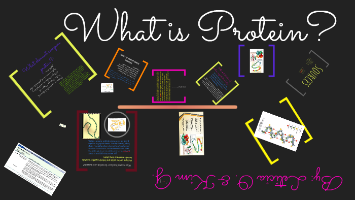 What is protein? by kimberly gonzalez on Prezi