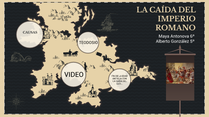 la caída del imperio romano by PAULINO GALINDO on Prezi