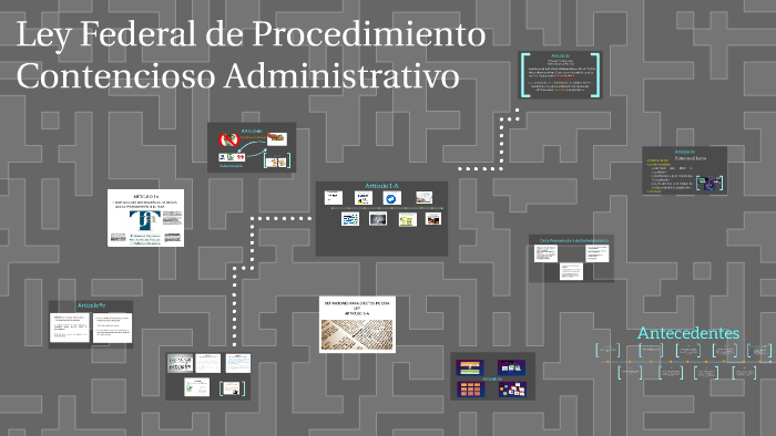 Ley Federal De Procedimiento Contencioso Administrativo By Mary Chávez ...