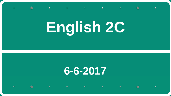 English 2C by on Prezi