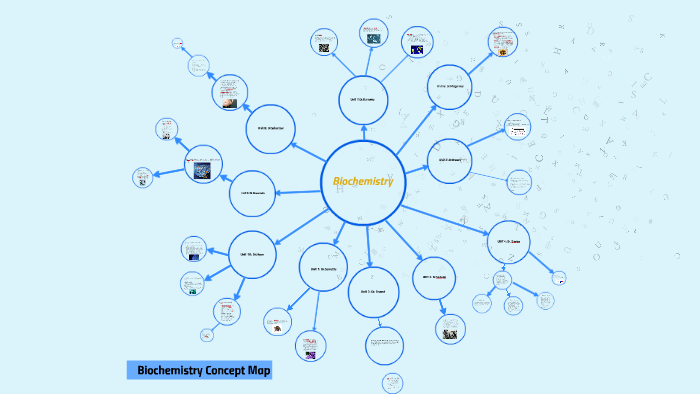 Biochemistry Concept Map.