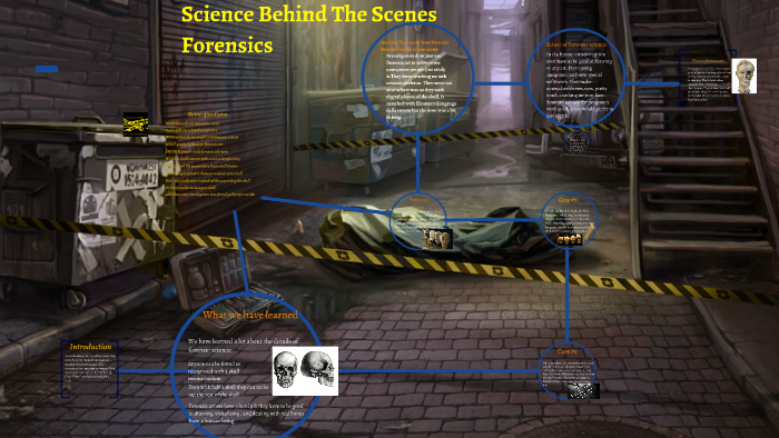 Science Behind The Scenes Forensics By Alex Loscavo25 On Prezi