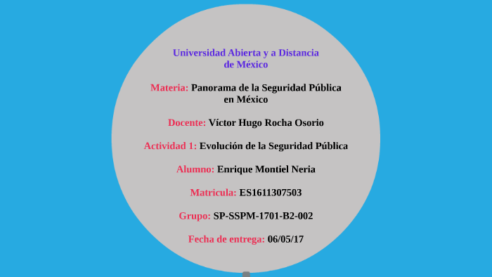 Sistema Nacional de Seguridad Pública by Enrique Montiel on Prezi