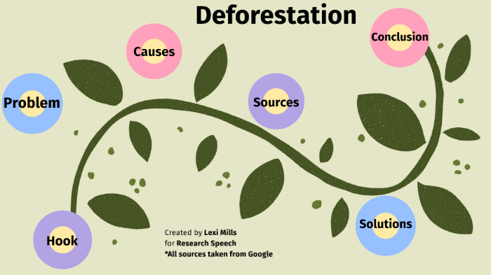 deforestation presentation speech