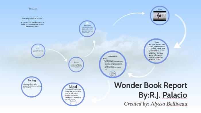 wonder book report project