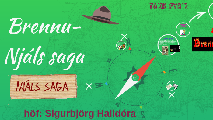 brennunjáls saga by Sigurbjörg Halldóra Halldórsdóttir