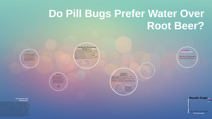 Will the Pill bugs prefer water over Root Beer by Kianna Snell on Prezi