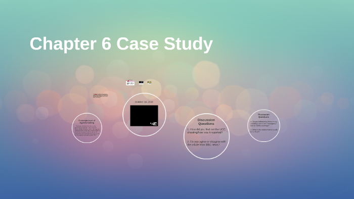 chapter 6 case study answers