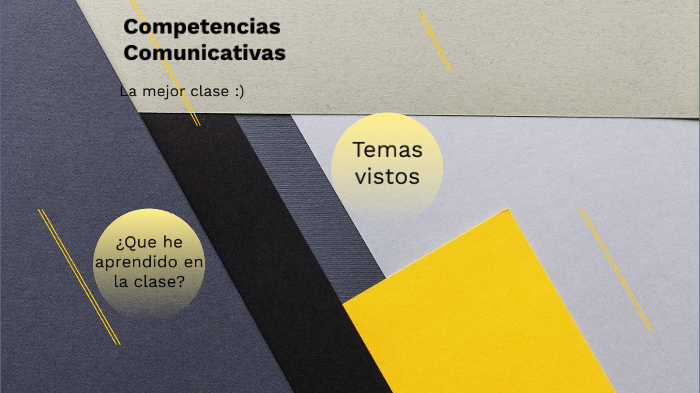 Competencias Comunicativas by Javier Carreño on Prezi