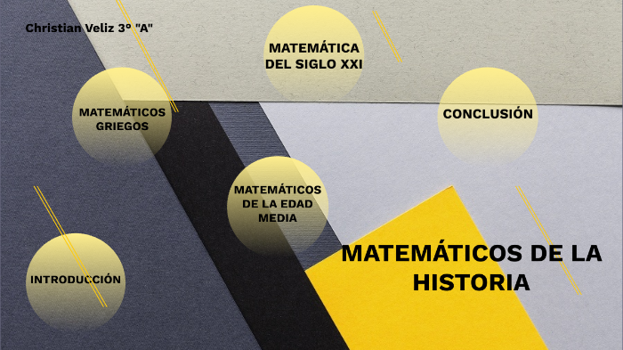 Matemáticos de la historia by Christian Veliz Hernández on Prezi