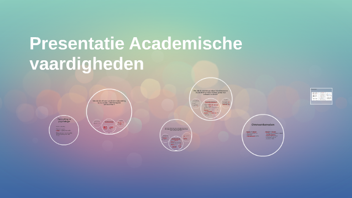 Presentatie Academische vaardigheden by charlot zwerink on Prezi