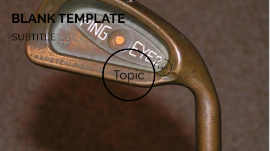 Beryllium golf club