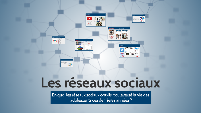 Les réseaux sociaux by Maya Merle on Prezi