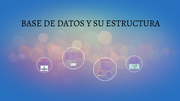 BASE DE DATOS Y SU ESTRUCTURA by jessica martinez on Prezi