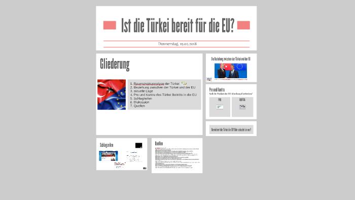 Ist Die Turkei Bereit Fur Die Eu By Leoni Gau