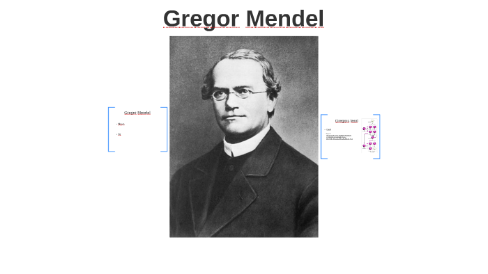 George Mendel by Julius Jacobsen