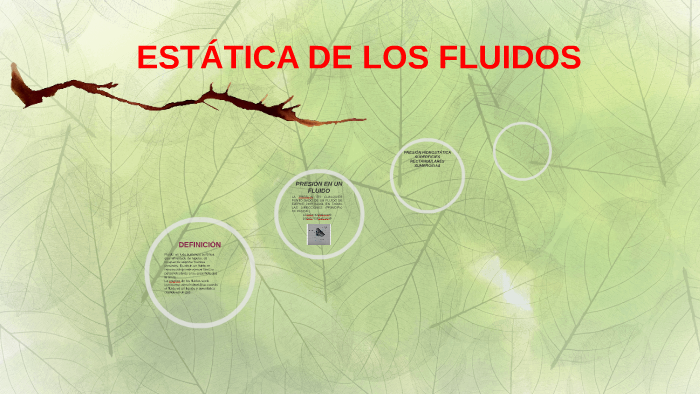 ESTÁTICA DE LOS FLUIDOS by ANNY RIVEROS on Prezi