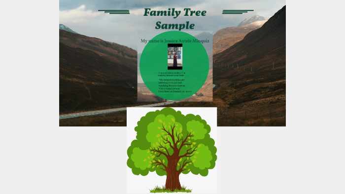 Family Tree Sample by Jessica Minquiz on Prezi