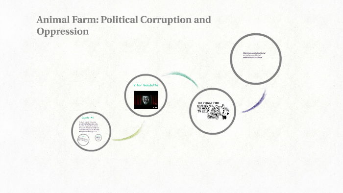 animal farm corruption thesis