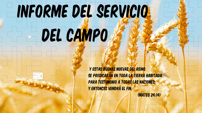 Informe del Servicio del Campo by Edgar Dario Restrepo Gallo on Prezi