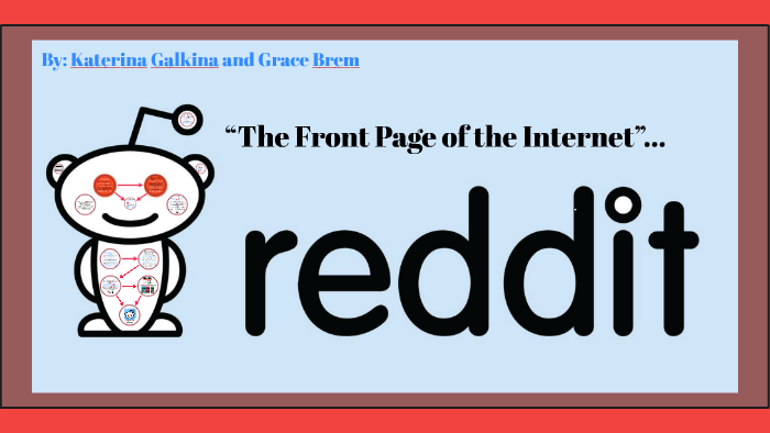 reddit: the front page of the internet