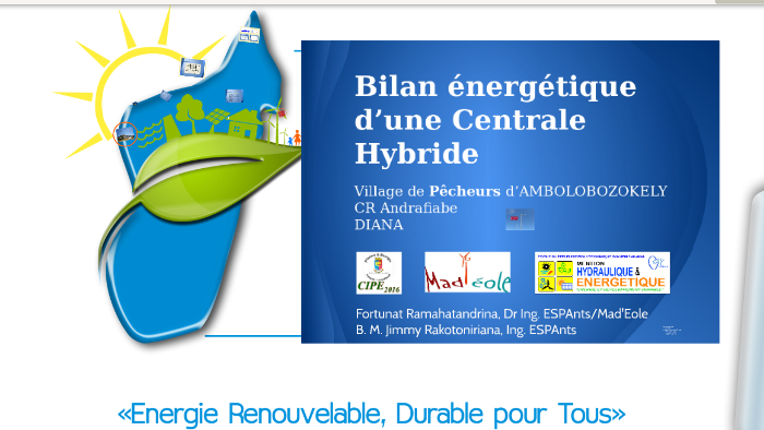 Bilan Energétique Centrale Hybride by Fortunat Ramahatandrina