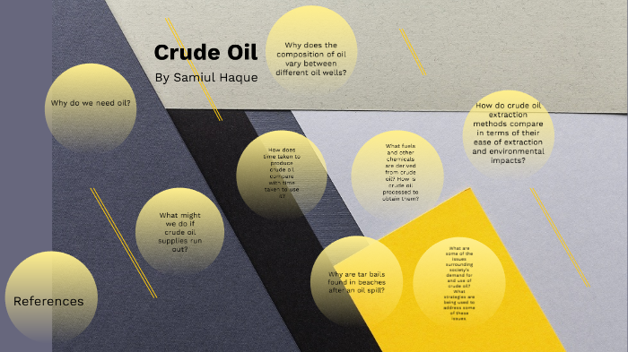 Life Cycle of Crude Oil by Samiul Haque on Prezi