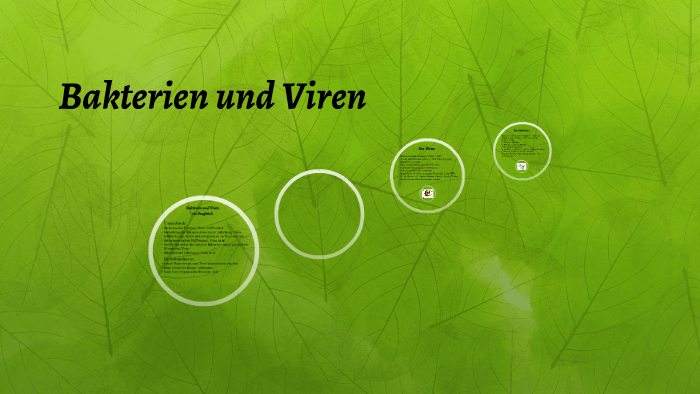 Bakterien und Viren by Lena Sasse on Prezi
