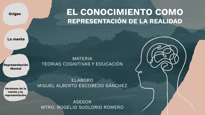 El conocimiento como representación de la realidad by Erik Rene Salgado ...