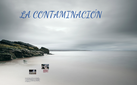 LA CONTAMINACION AMBIENTAL by Gloria Lopez Marin