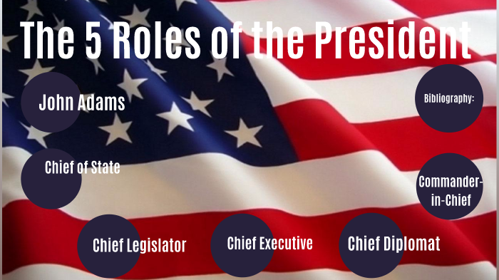 The 5 Roles Of The President By Ryan Bleeker