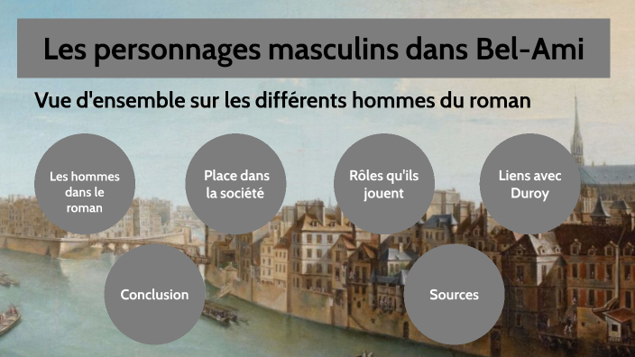 Les personnages masculins dans Bel-Ami by Noxhol on Prezi