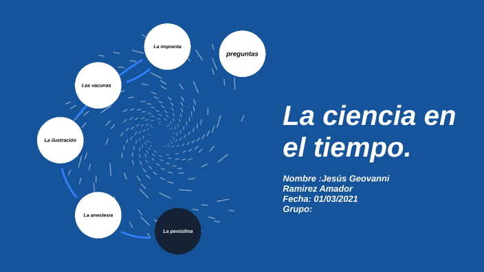 La ciencia en el tiempo by Jesús Geovanni Ramirez Amador on Prezi