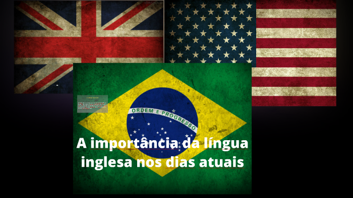 A Importância Da Lingua Inglesa Nos Dias Atuais By Luana Cruz 6526