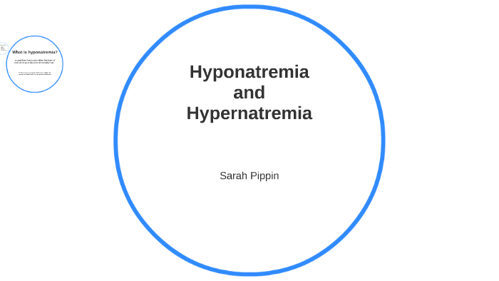 Hyponatremia by Sarah Pippin