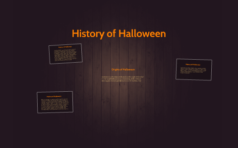 History of Halloween by on Prezi