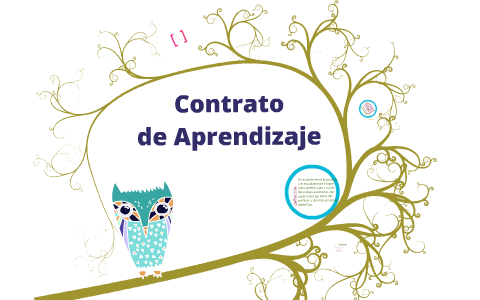 CONTRATO DE APRENDIZAJE by Marcela Márquez on Prezi