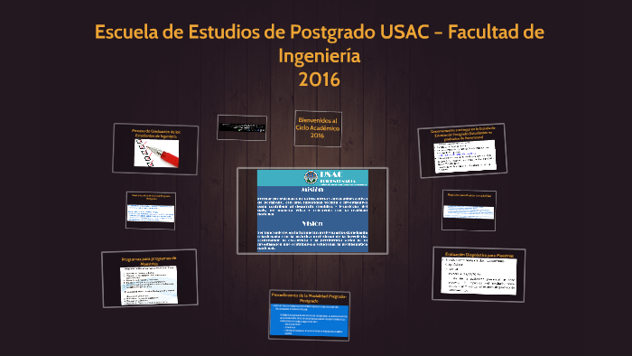 Escuela de Estudios de Postgrado USAC Facultad de Ingenier by Postgrados Ingeniería