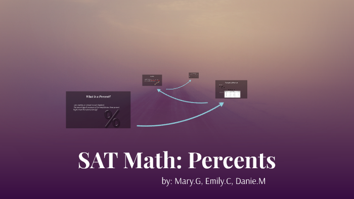 Sat Math Procent SAT Math: Percentces by Mary Gomez on Prezi