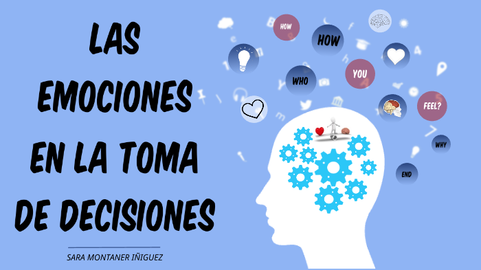 Las emociones en la toma de decisiones by Sara Montaner Iñiguez on Prezi