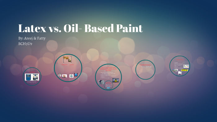 Painting 101: Oil or Latex?