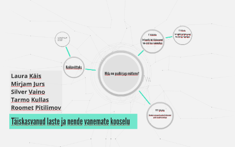 Täiskasvanud laste ja nende vanemate kooselu by Tarmo Kullas on Prezi