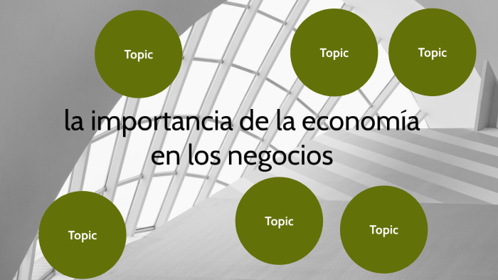 la importancia de la economia en los negocios by alejandro hernandez on