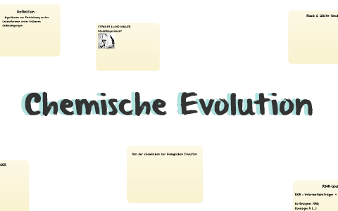 Chemische Evolution By Mehmet Bayat