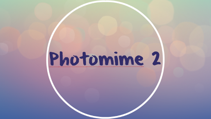 Photomime 2 By Thurell Tchana